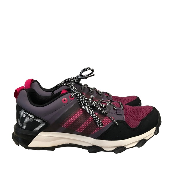 adidas Shoes Adidas Kanadia Tr7 Purple Black Trail Running Sneakers